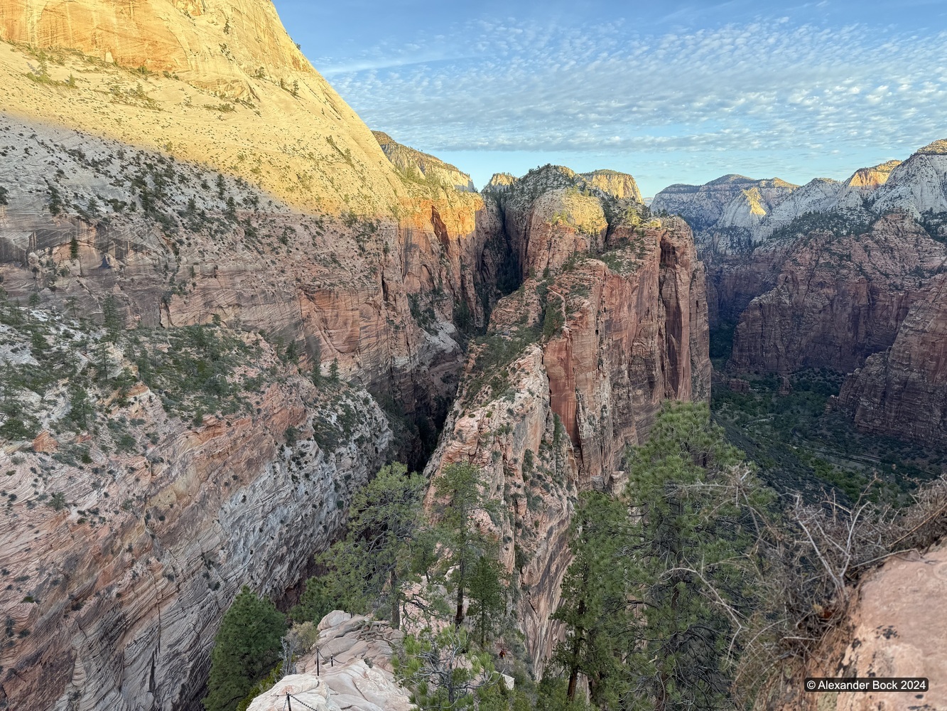 Angel's Landing chain saddle