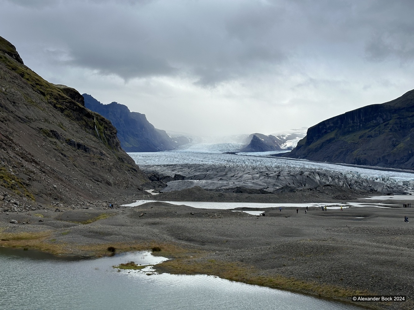 Skaftafellsjökull glacier