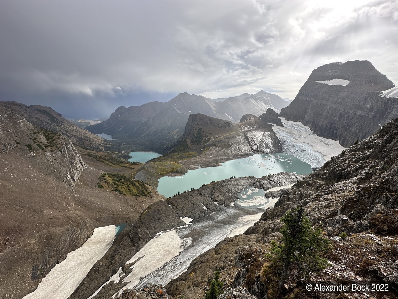 Grinnell Glacier Overlook at Glacier National Park